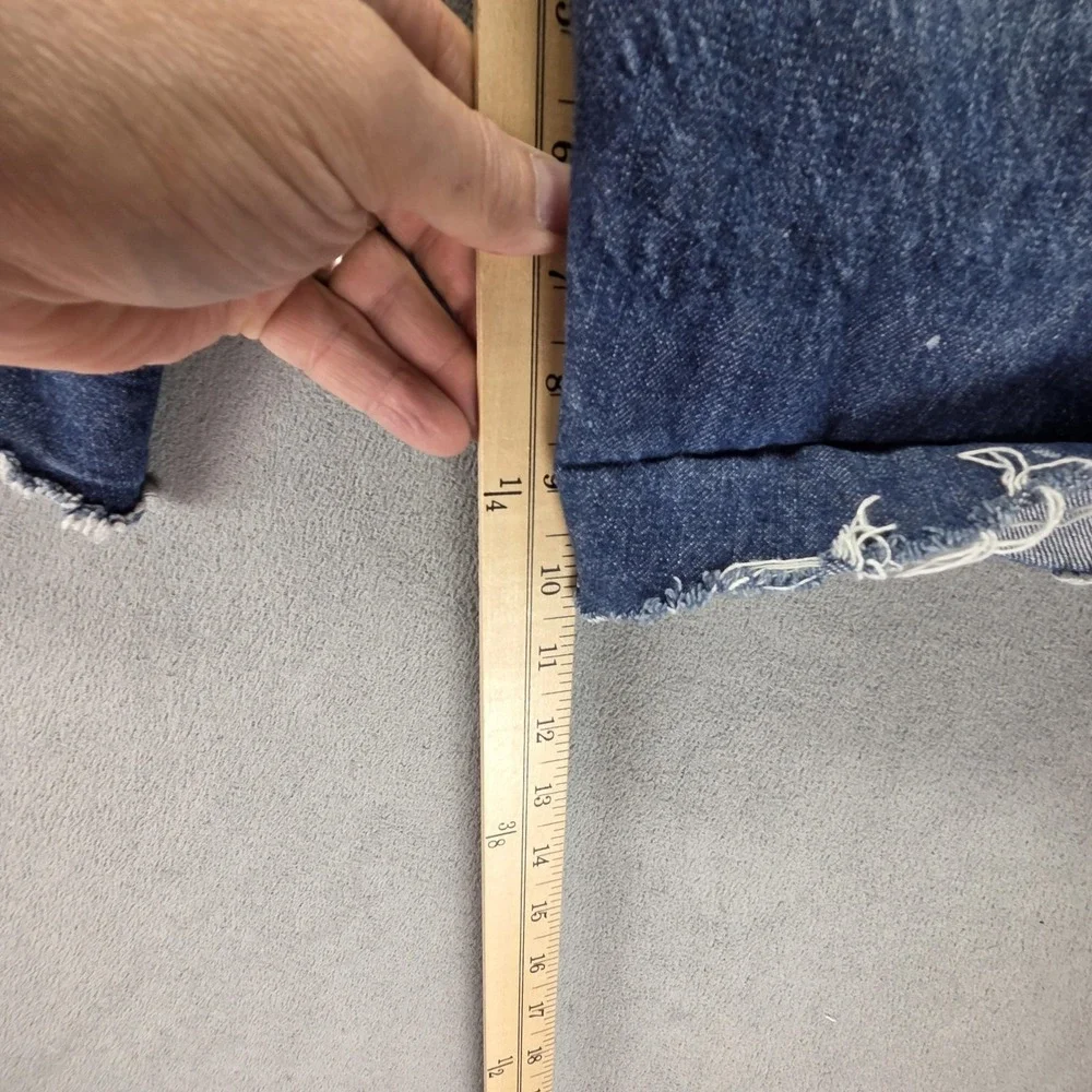 Vintage‎ Levis Engineered Shorts Mens 30 Blue Cut Off Twisted Medium Wash